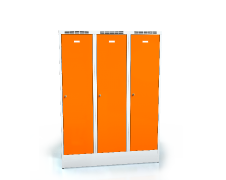 Cloakroom locker reduced height ALDUR 1 1620 x 1200 x 500